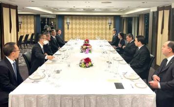 Встреча Министра иностранных дел Туркменистана с Президентом компании «Kawasaki Heavy Industries Ltd.»