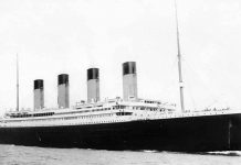 «Titanik» laýneriniň ilkinji syýahaty