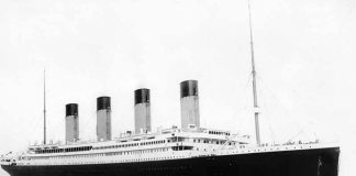 «Titanik» laýneriniň ilkinji syýahaty