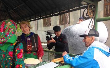 Туркменские студенты начали снимать кинофильм «Ах любовь, любовь!»