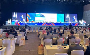 Делегация Туркменистана принимает участие в Генассамблее ОСА