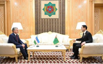 Прошла встреча Президентов Туркменистана и Узбекистана