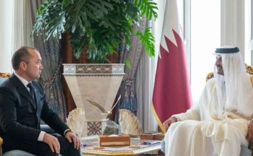 Чрезвычайный и полномочный Посол Туркменистана вручил верительные грамоты Эмиру Катара