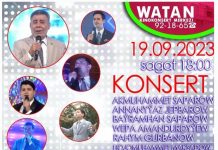 Meşhur ýyldyzlaryň konserti geçiriler