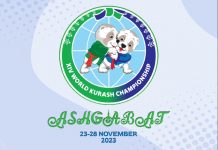 Kuraş boýunça XIV Dünýä çempionatynyň gollanmasy