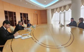 В МИД Туркменистана прошла встреча с главой Регионального представительства МККК в Центральной Азии