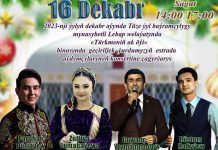 Lebap welaýatynda Täze ýyl mynasybetli baýramçylyk konsertleri geçiriler
