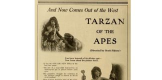 Ilkinji “Tarzan” filmi surata düşürilýär