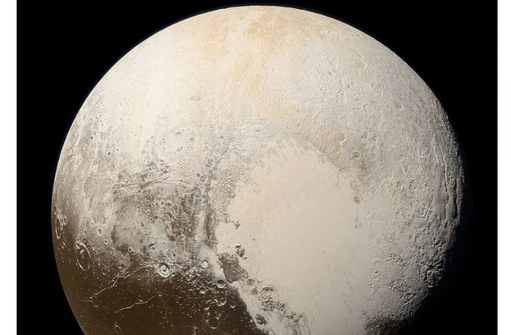 Plutonyň ilkinji fotosuraty alyndy