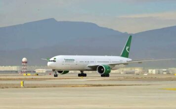 «Туркменистан» увеличивает количество перелётов между Ашхабадом и Дашогузом