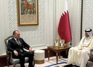 Состоялась встреча Посла Туркменистана с Председателем Совета Шуры Государства Катар