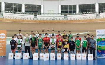 В Ашхабаде прошел чемпионат страны по велотреку