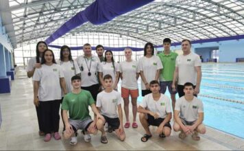 Сборная Туркменистана по плаванию проводит тренировочный сбор в Грузии