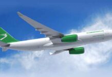 «Türkmenistan» awiakompaniýasy halkara uçuşlarynyň sanyny artdyrýar