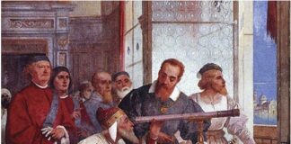 Galileo Galileý Neptun planetasyny görýär