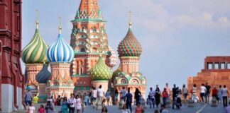 Moskwa we Sankt-Peterburg durmuşyň hili boýunça Russiýada öňde barýar