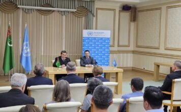 В Ашхабаде прошло мероприятие в честь 79-летия образования Организации Объединенных Наций