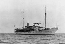 Ýuwaş ummanyndaky ilkinji telegraf liniýasy