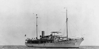 Ýuwaş ummanyndaky ilkinji telegraf liniýasy