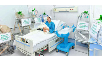 В Туркменистане родился первый ребенок 2025 года