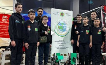 Юные инженеры Туркменистана участвуют в «Almaty Tech Cup – 2025»