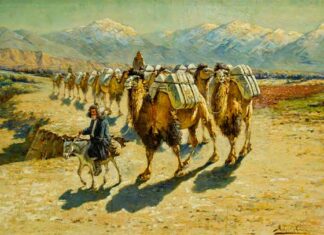 В Ашхабаде открылась юбилейная выставка музея изобразительных искусств