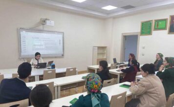 В Туркменистане презентовали новинку в бьюти-сфере