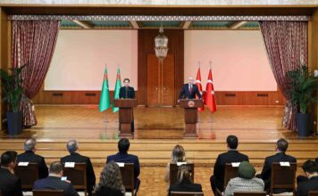 В Анкаре состоялся пресс-брифинг глав парламентов Туркменистана и Турции