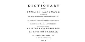 Iňlis diliniň sözlügi çap edilýär