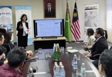 Meeting was held at the Turkmen Embassy with representatives of the Malaysian Consortium of Medium-Sized Enterprises