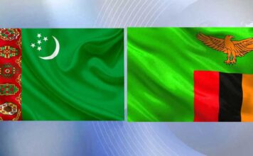 Состоялся телефонный разговор между главами внешнеполитических ведомств Туркменистана и Замбии