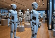 Hytaýda robot dükany açyldy