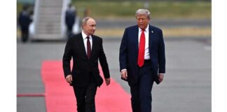 Putin we Tramp Alýaskada duşuşdylar