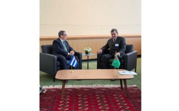 На полях Генассамблеи ООН состоялась встреча Министров иностранных дел Туркменистана и Кубы