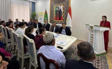 Состоялся брифинг, посвящённый итогам очередного заседания Халк Маслахаты Туркменистана