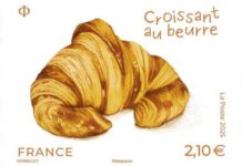 Fransuz poçtasy kruassan ysly marka çykardy