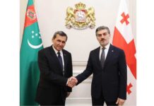 Türkmenistanyň Daşary işler ministriniň Gruziýanyň Prezidenti bilen duşuşygy geçirildi