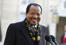 Kamerunyň 92 ýaşly Prezidenti sekizinji möhlete gaýtadan saýlandy