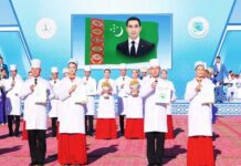 Tejen şäherinde 300 orunlyk etrabara köpugurly hassahananyň gurluşygyna badalga berildi