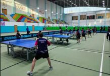 В Ашхабаде проходят первые сборы юных теннисистов из Туркменистана и России