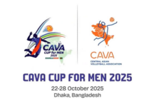 Сборная Туркменистана выиграла волейбольный турнир в Дакке