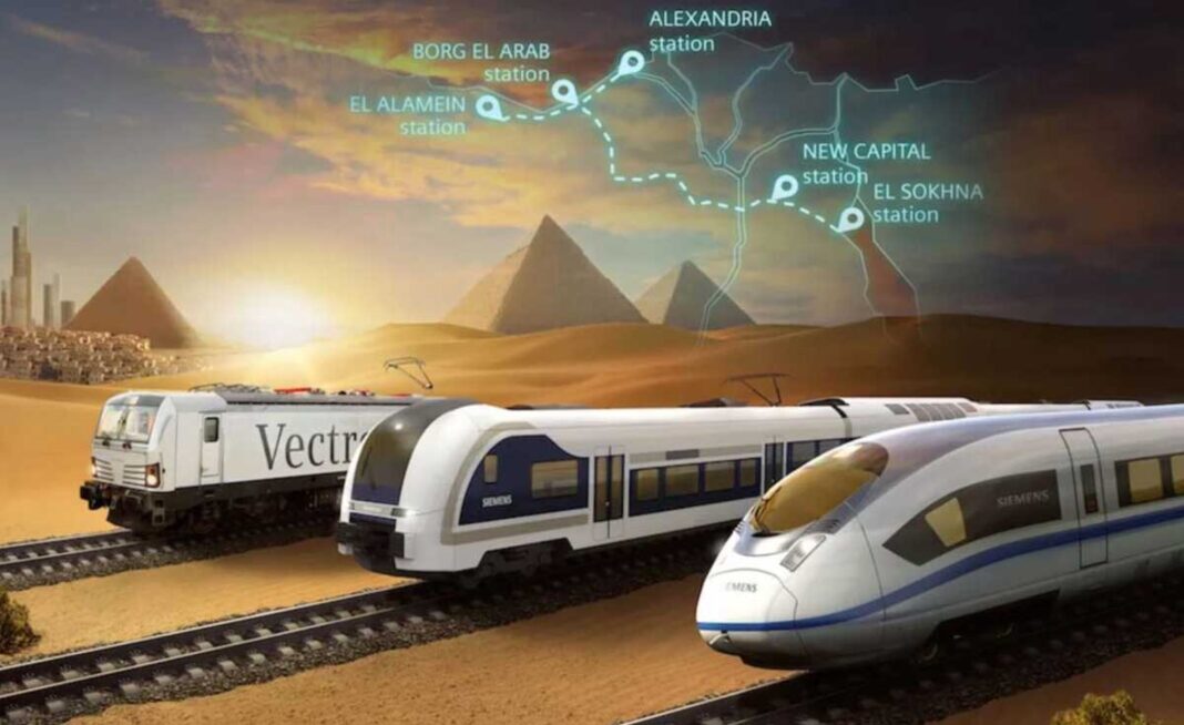 A-high-speed-rail-network-will-connect-Egypt's-largest-cities
