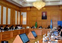 Paýtagtymyzda FAO-nyň “Bitewi saglyk” maksatnamasyna bagyşlanan okuw-türgenleşigi geçirilýär