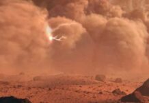 Electric discharges detected on Mars for the first time