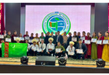 В Казахском национальном педагогическом университете имени Абая отметили 30-летие Нейтралитета Туркменистана