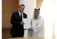 The Ambassador Extraordinary and Plenipotentiary of the State of Qatar presented copies of his credentials