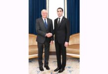 Türkmenistanyň Prezidenti «Nicklaus Сompanies» kompaniýasynyň ýolbaşçysy bilen duşuşdy