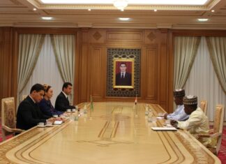 В Туркменистане аккредитован Чрезвычайный и Полномочный Посол Республики Нигер