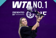 Tutuş ýyly birinjilikde tamamlan 7-nji tennisçi bolar