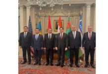 «C5+1» köptaraplaýyn formatyň esaslandyrylmagy mynasybetli ýubileý kabul edişlik